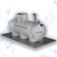 1-Ton-Fiberglas-Septik-Tanki