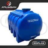 3-Ton-Polietilen-Su-Deposu-Yatay-Mavi